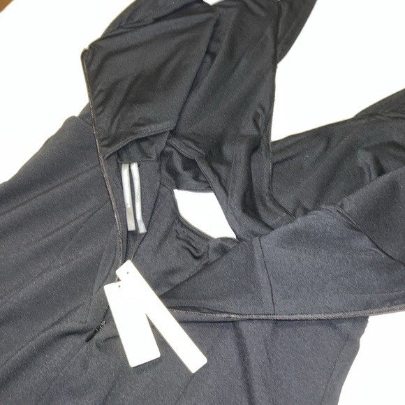 ANTHROPOLOGIE CUTOUT CROSSOVER MIDI DRESS (L) - Picture 14 of 16